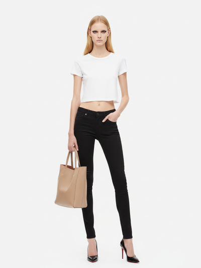 Tote Bag Bongo Pequena em Couro Argila