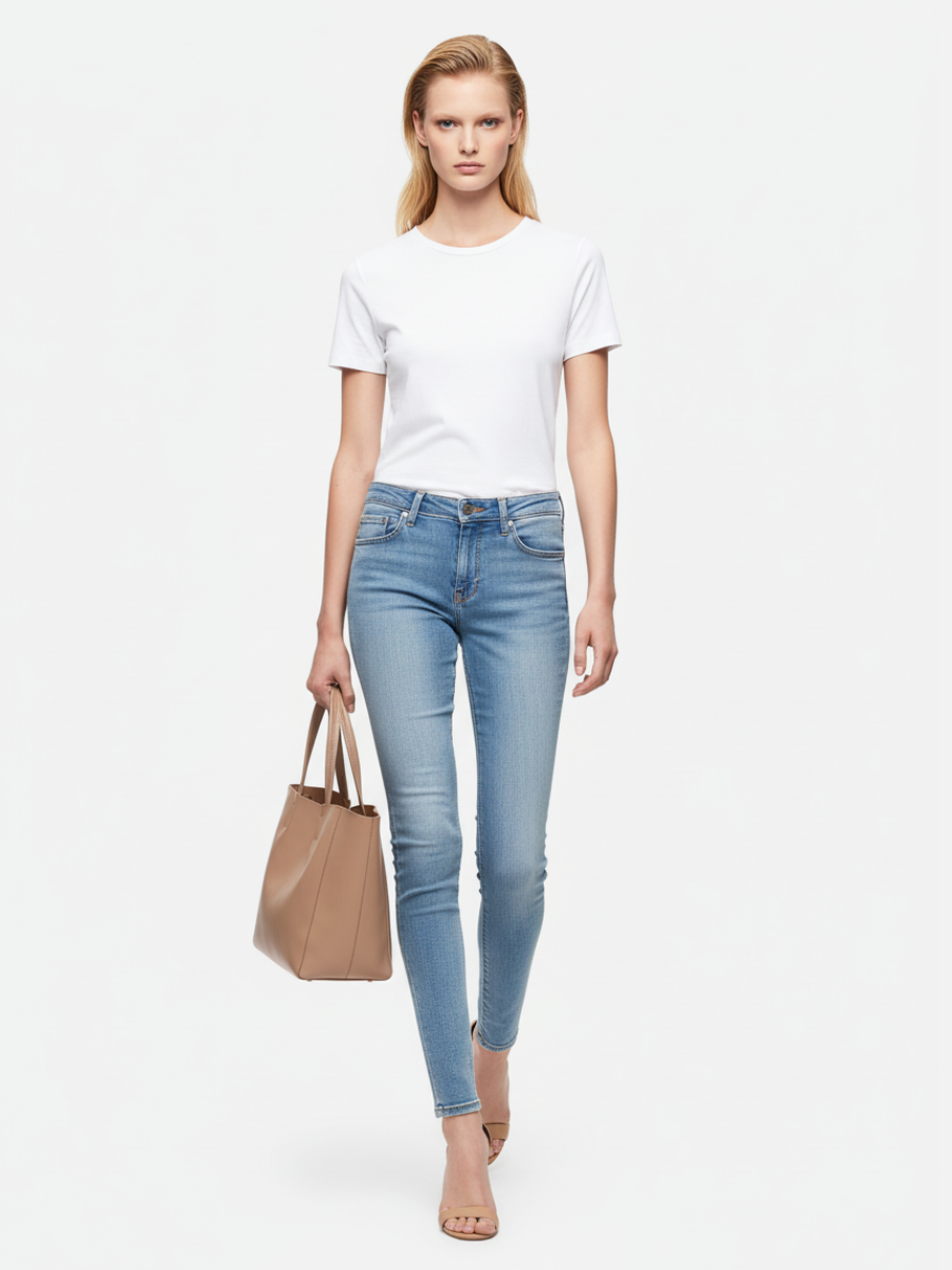 Bongo Medium Tote Bag in Clay Leather 